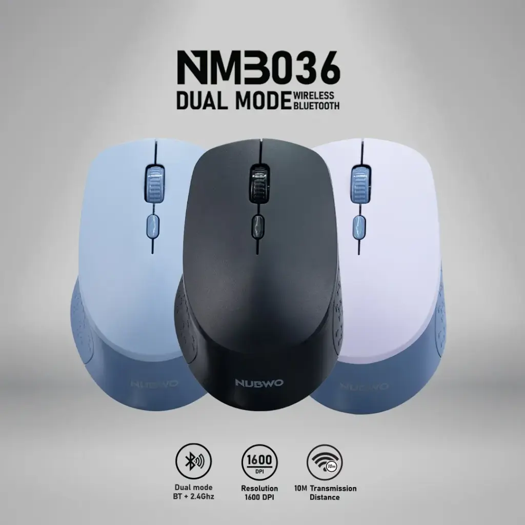 Nubwo NMB036 Bluetooth & Wireless Mouse