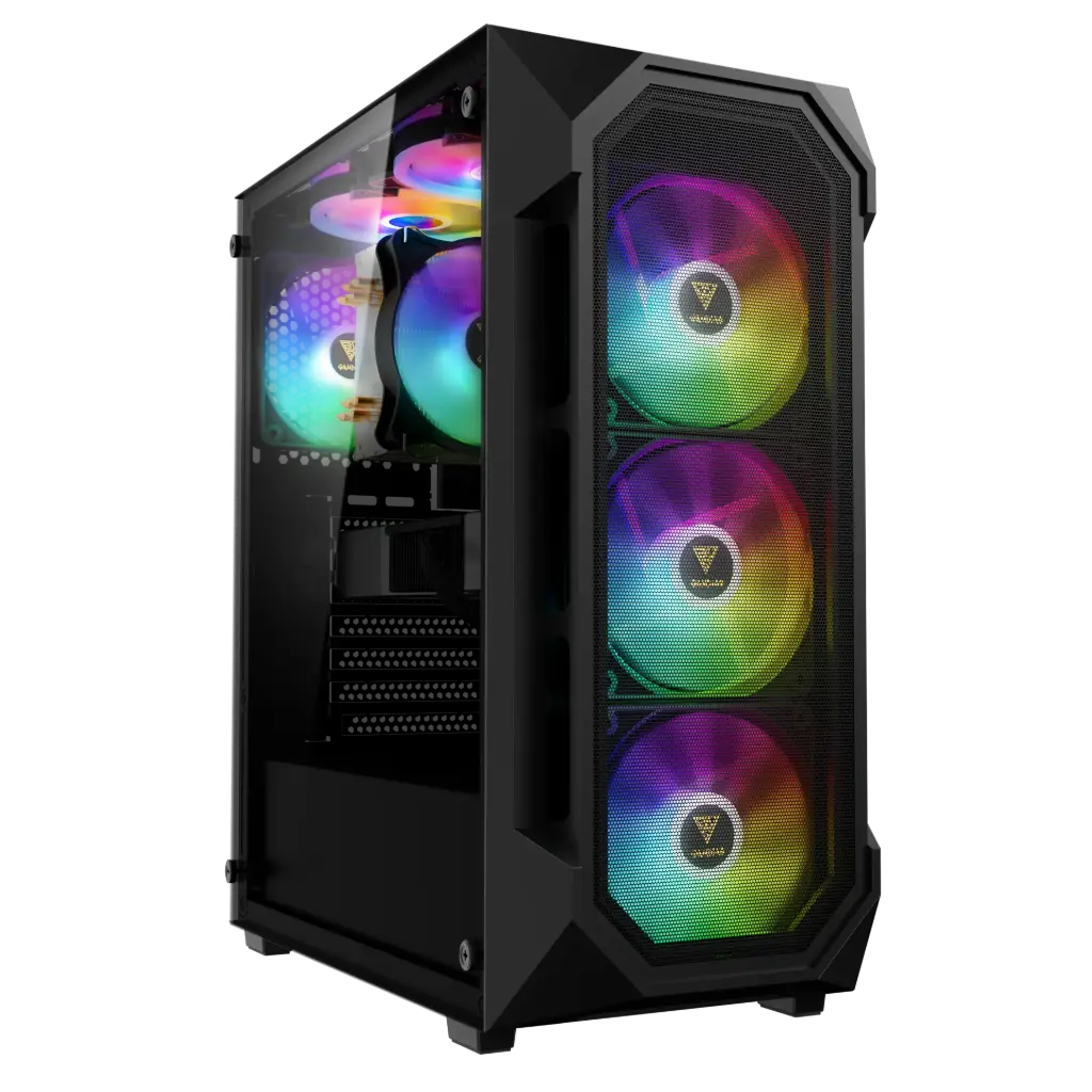 Casing- Gamdias Aura GC1 Elite Gaming (Black)