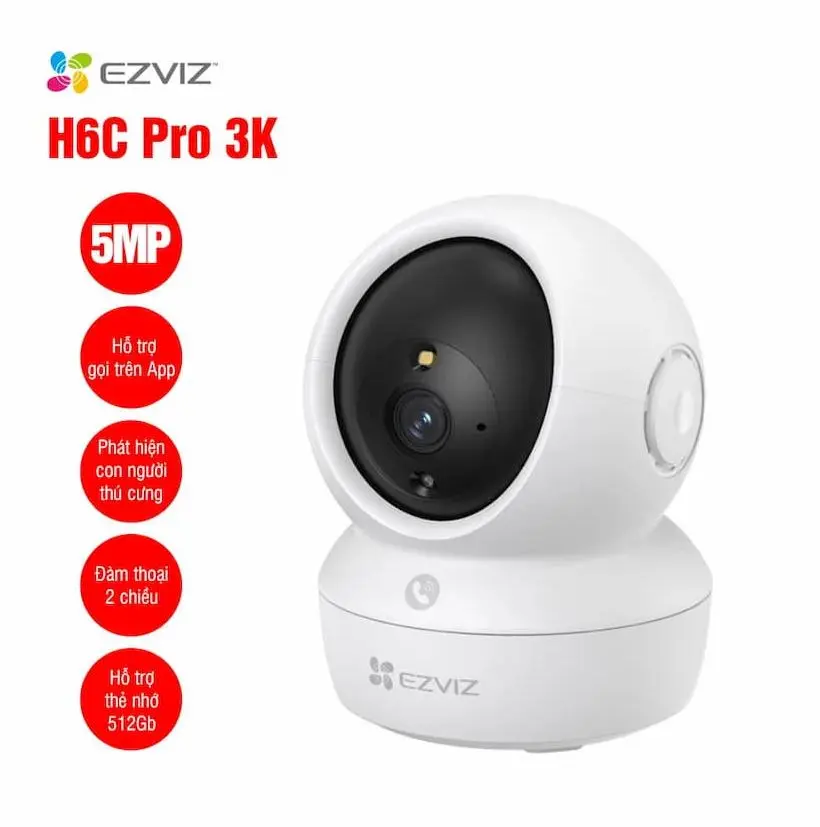 EZVIZ H6c Pro 3K WIFI Camera (5MP)