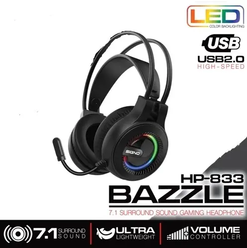 SIGNO HP-833 USB Gaming Headset 