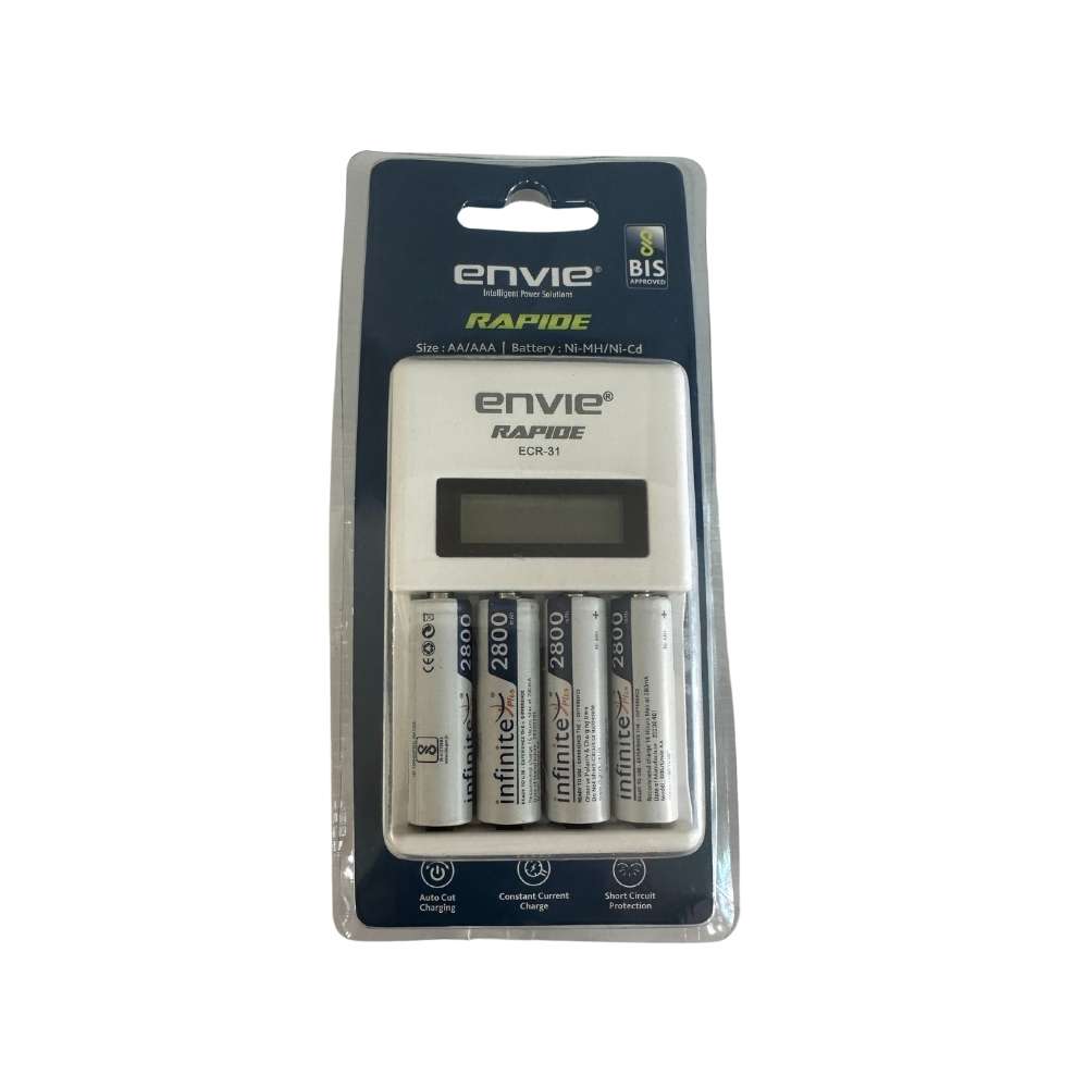 Envie 4AA Battery &amp; Charger