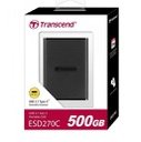 Transcend 500GB External SSD USB 3.1 Type-C ESD270C