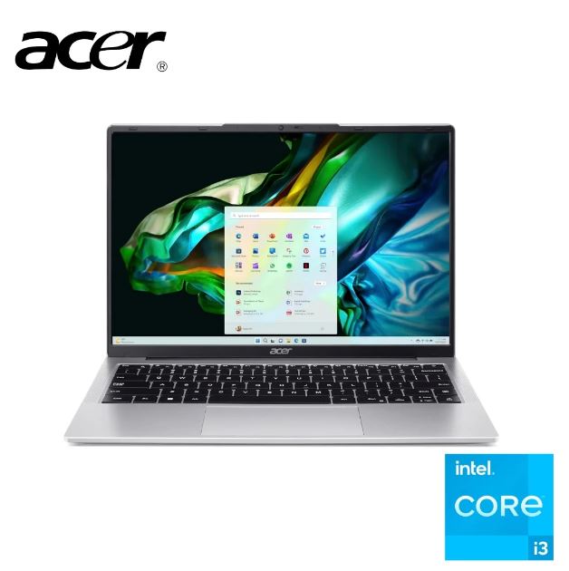 Acer Aspire Lite AL14 (i3, N300,8GB, SSD 512GB,14&quot;)Pure Silver