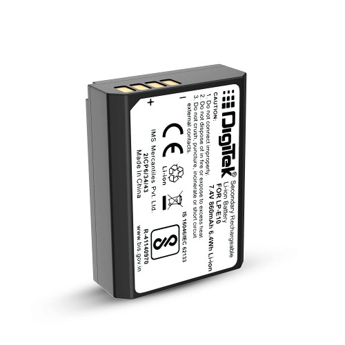 DigiTek LP-E10 Camera Battery