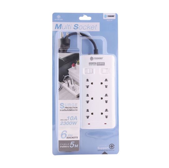 Toshino S0-65 Multi 6 Socket 5M
