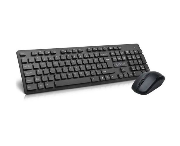Delux K6800 + M352 Wireless Keyboard &amp; Mouse