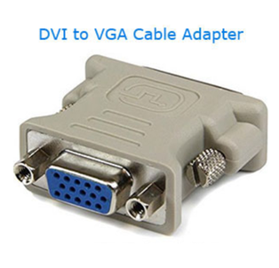 DVI to VGA Connector Jack