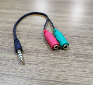 QIHANG Audio Cable 1(M) 2(F)