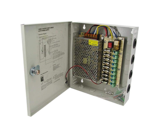 9Ch 15Ah 12V DC Box (NC) Power Supply
