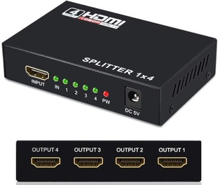 HDMI Splitter 1 x 4 Port