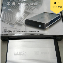 [109256] External Hard Drive Enclosure 3.5&quot; USB 2.0