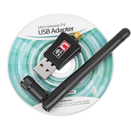 [129162] UBS Wifi Adapter 300Mbps ( Antenna)