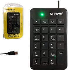 [121115] Nubwo NK-22B Multimedia Numeric Keypad (0)