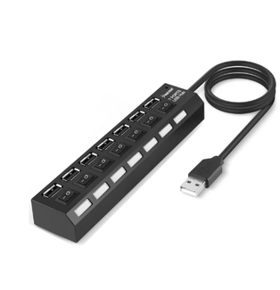 USB Hub 7 Port 7 Switch USB 2.0