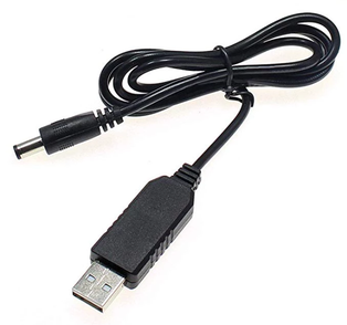USB to 2.5 Wifi Router Power Bank Cable