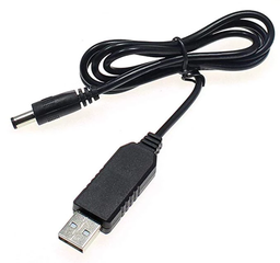 [103235] USB to Power 2.5mm cable 5V to 12V (LED)