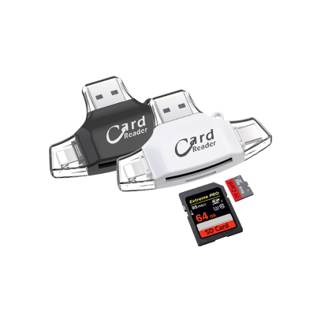 OTG Card Reader Lightning / Type-C / USB / Micro USB / SD / Micro SD