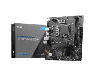 MSI Pro H610M-E DDR4 Motherboard