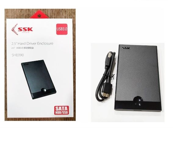 SSK USB 3.0 SHE-090 2.5" Hard Drive Enclosure