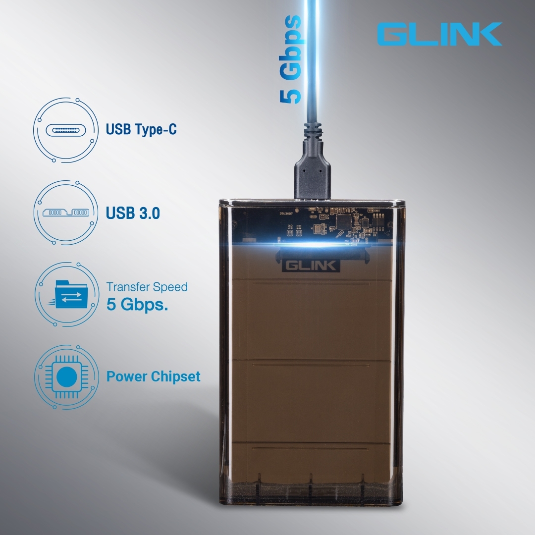 G-Link GHD-020 2.5" External HDD Enclosure USB 3.0