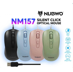 [128250] Nubwo NM-157 Silent Optical Mouse