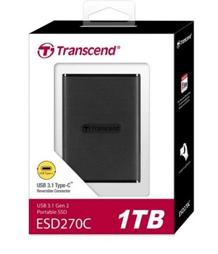 Transcend 1TB External SSD USB 3.1 Type-C ESD270C