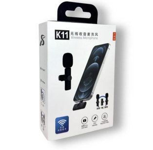 K11 Wireless Microphone 2 Mics TypeC+iPhone