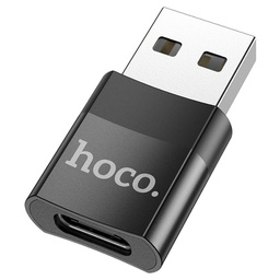[103288] HOCO UA17 USB Male to Type-C Female Adapter