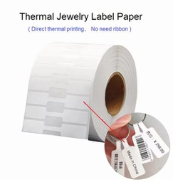 [133098] Jewelry Label 70x12 (2000 Pcs) Direct Thermal