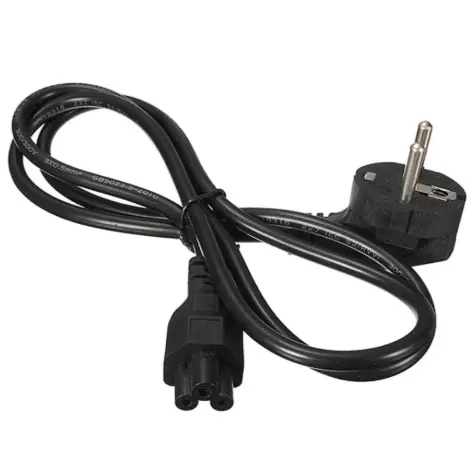 [P000368] AC Laptop Power Cable 1mm, 1.8m ထိ (2 Pin)