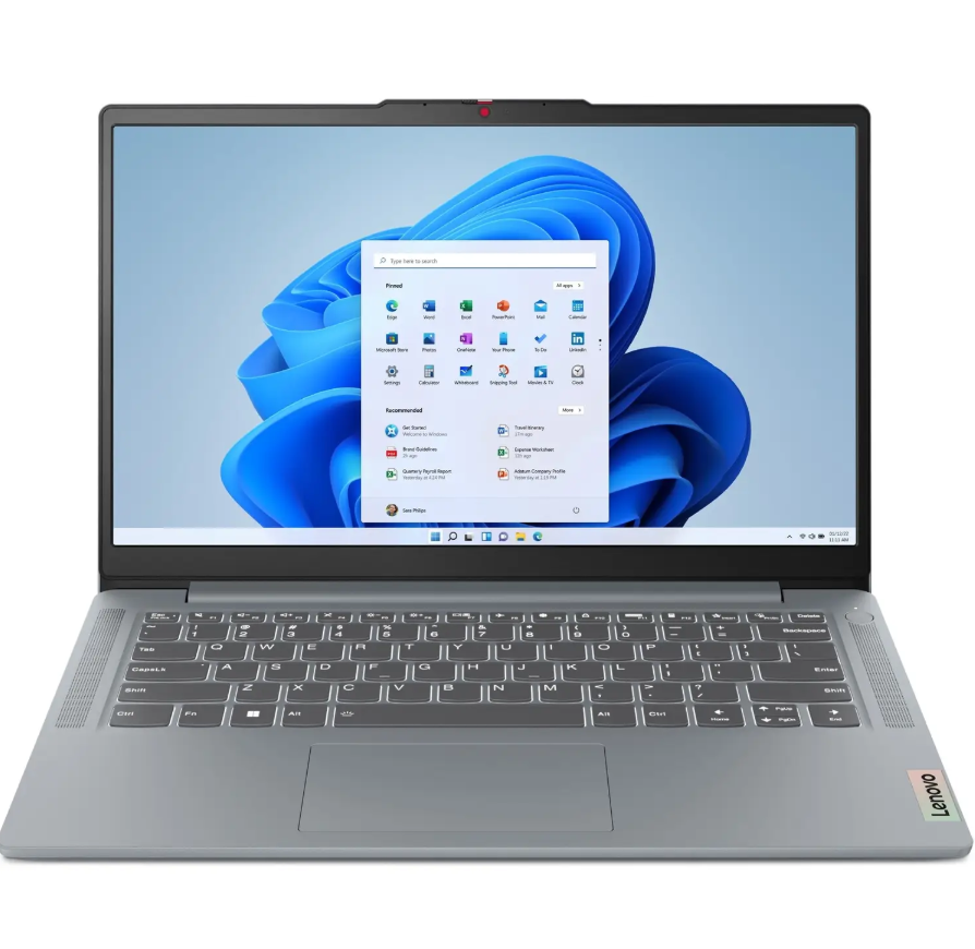 Lenovo ideapad Slim3 (i5-13th, 16GB, SSD 512GB,14") Arctic Grey