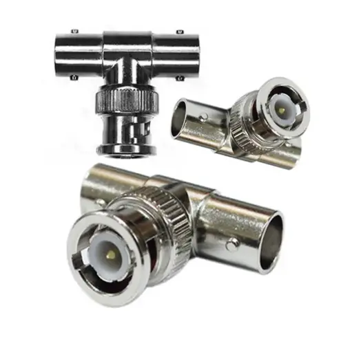 [108056] BNC 2 Way T Splitter Connector(1pcs)