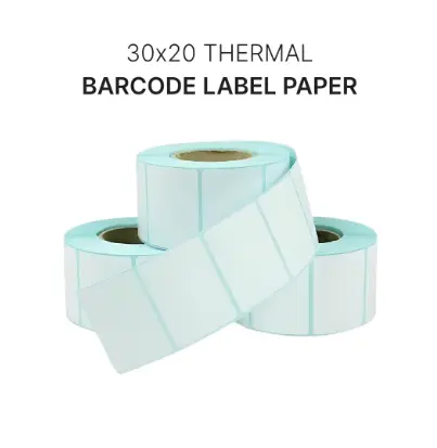 [133094] Barcode Label Sticker 30x20 (1200)Pcs Direct Thermal