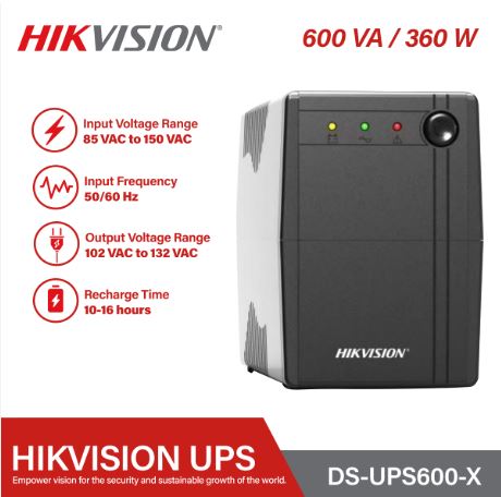HIK Vision DS-UPS 600VA - Q/T