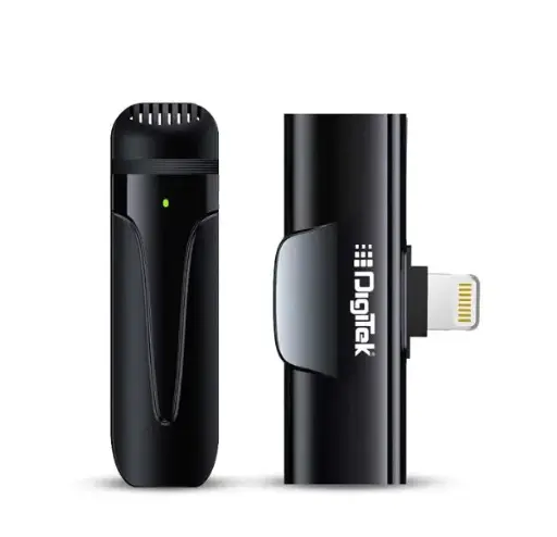 [109348] DigiTek DWM-002 Lightning Wireless Microphone & Receiver 2.4GHz