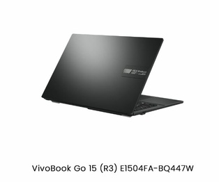 Asus E1504FA-BQ314W (AMD Ryzen-3 7320U, 8GB, SSD 256GB, 15.6") Indie Black