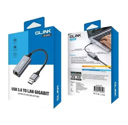 [103247] G-Link GL-041A USB3.0 to Gigabit Ethernet Adapter