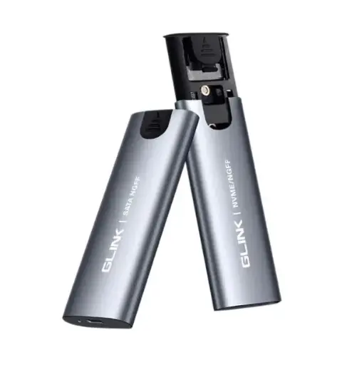 [P000169] GLink GHD-036 SATA NGFF Type-C M2 Support Hard Disk Case
