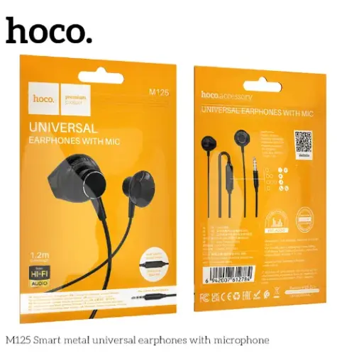 [119202] HOCO M-125 Universal Earphone with Mic