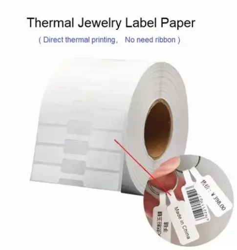 [133098] Jewelry Label 70x12 (2000 Pcs) Direct Thermal