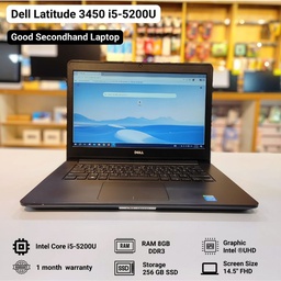 [241161] Dell Latitude 3450 (i5-5200U ,8GB,SSD 256GB,14.5") Black