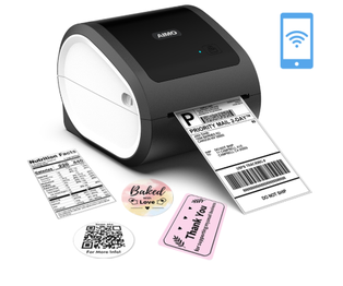 AIMO D520 Label Printer (USB + Bluetooth)
