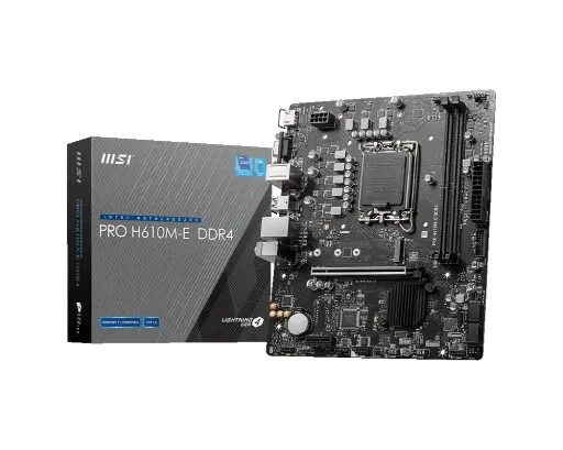 [126046] MSI Pro H610M-E DDR4 Motherboard