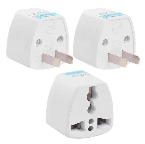 [109435] Multi Plug 3pin-2pin Travel adapter (Flat)