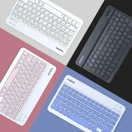 [P000134] NUBWO NKB100 Ultra Slim Bluetooth Keyboard