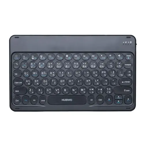 [121213] NUBWO NKB110 Bluetooth Keyboard