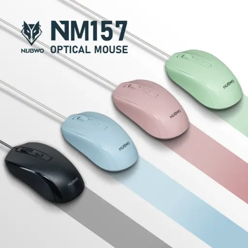[P000103] Nubwo NM-157 Silent Optical Mouse
