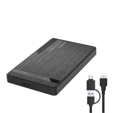 [P000167] Onten OTN-UHD1 USB-A/ USB-C 2.5" HDD Case 3.0